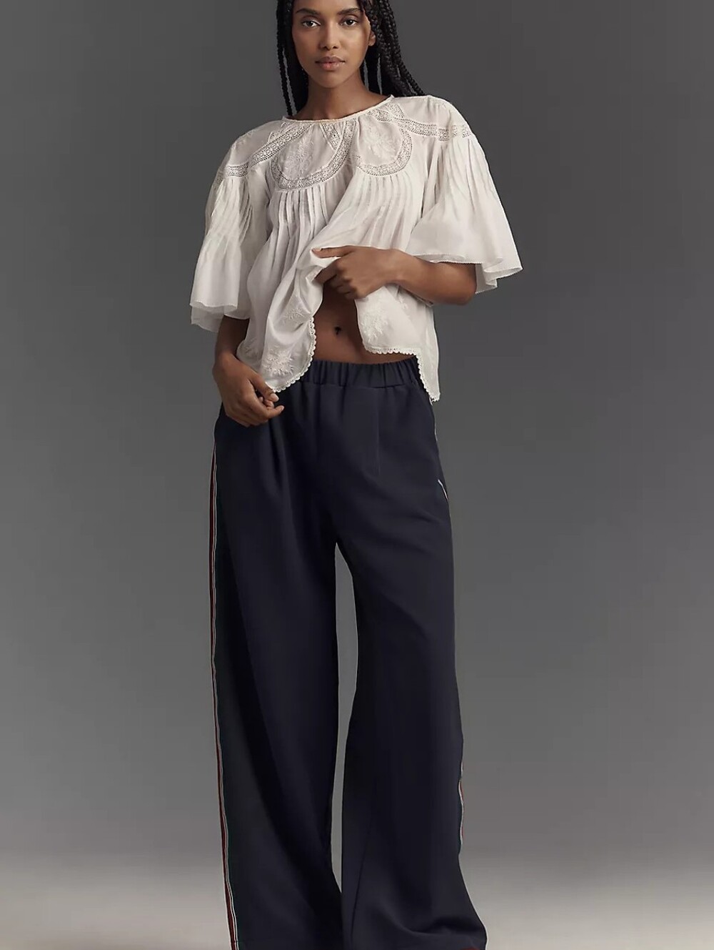 Anthropologie Maeve Track Suit Pants - Picture 1 of 6